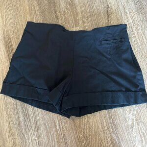 Low Rise Black Shorts From